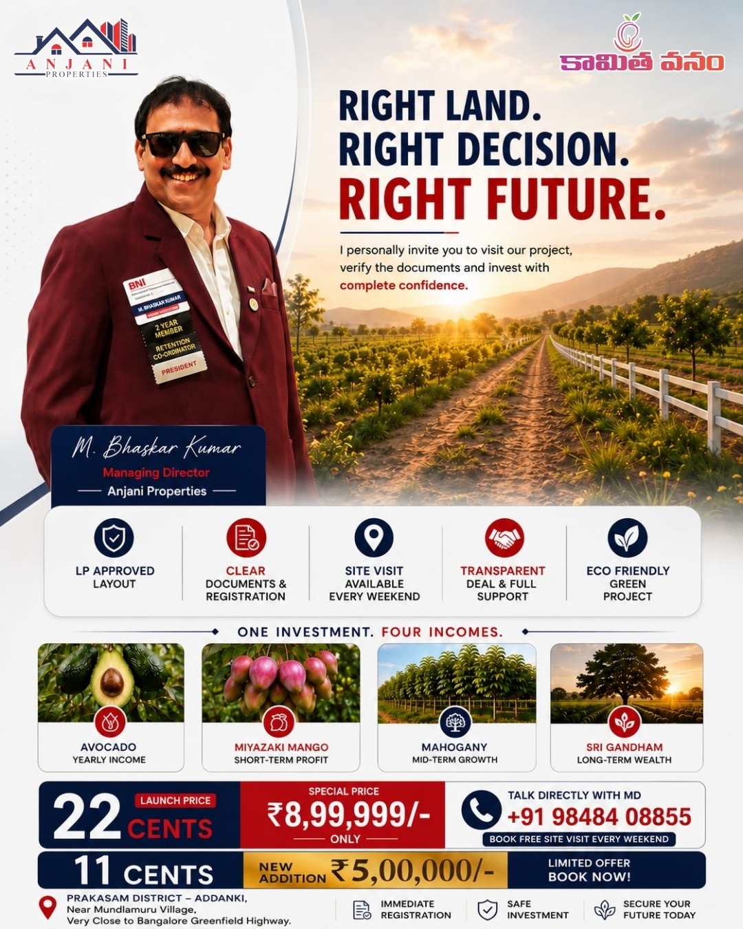 Kamithavanam ongoing project